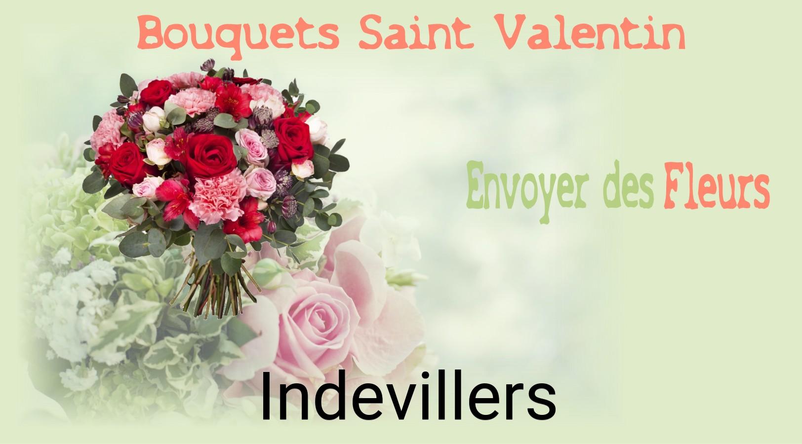 Roses de Saint-Valentin livrées à Indevillers